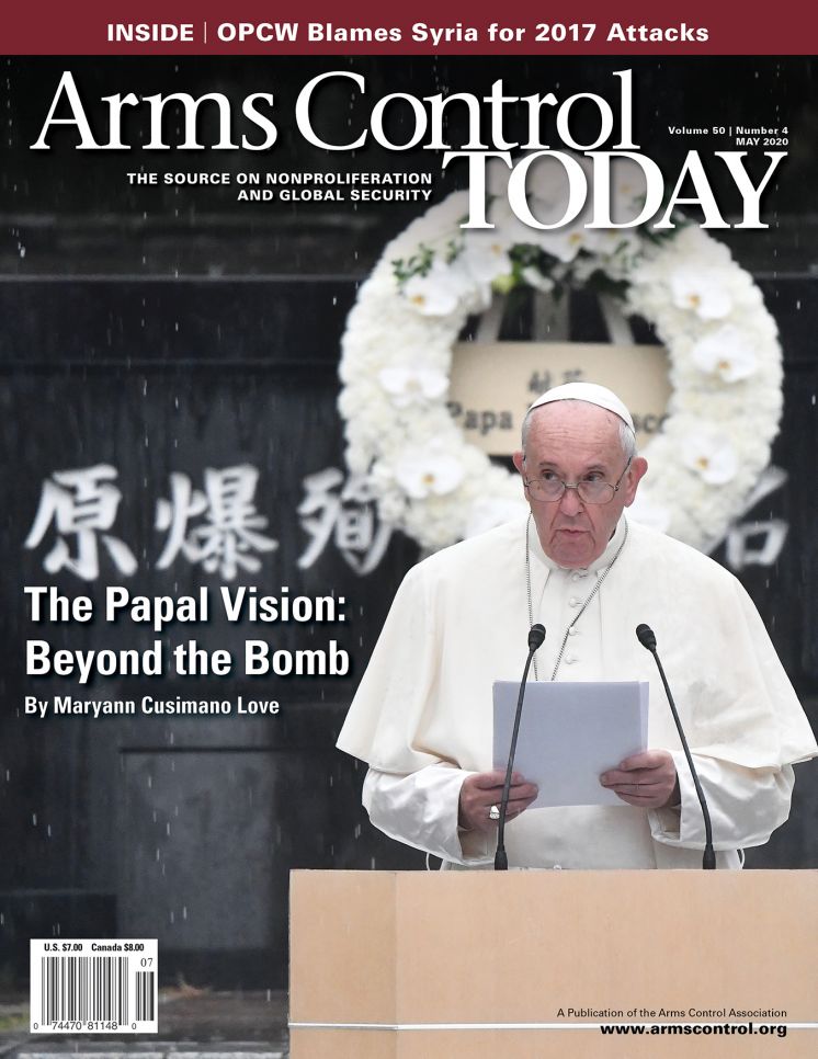 Arms Control Today, News in Brief, May 2020